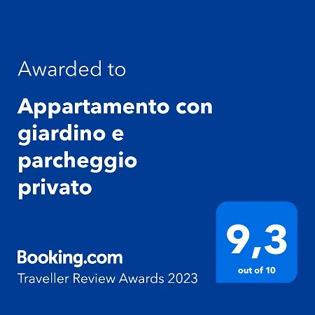 Апартаменты Con Giardino E Parcheggio Privato *